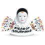 Pierrot Gourmand Box Set : bust + box of 40 assorted lollipops-3
